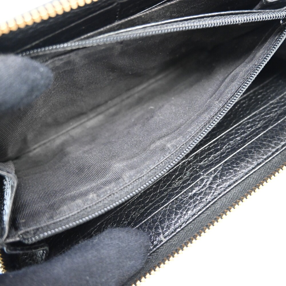 Auth Gucci Gg Marmont Round Zipper Long #196282G32B - Picture 14 of 15